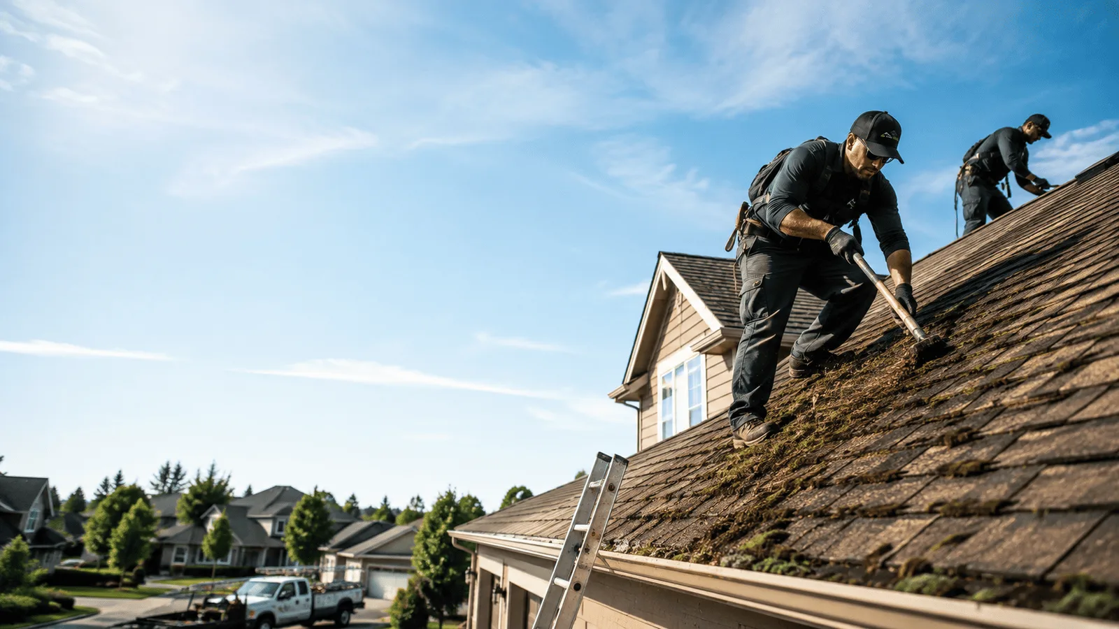 Roof Moss Removal in Jackson, OH near me